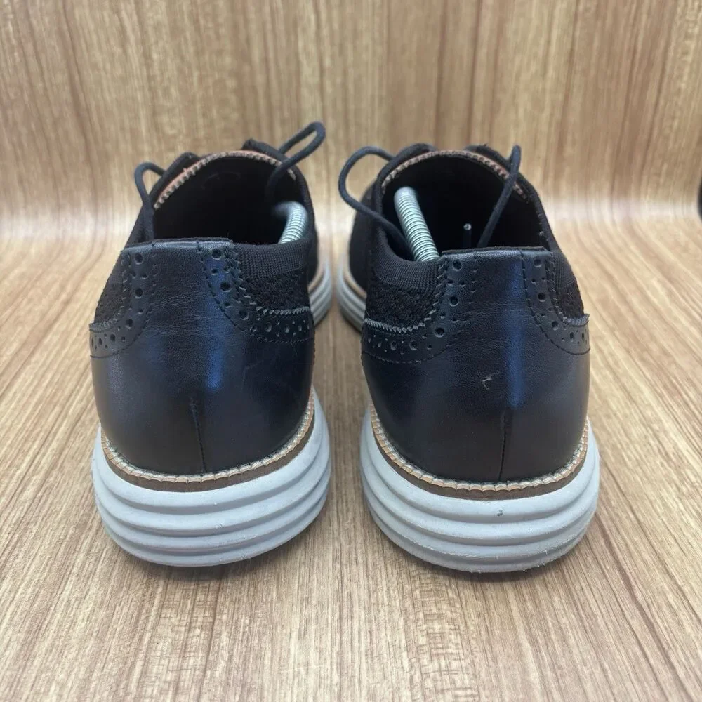 COLE HAAN‎ ORIGINAL GRAND STITCHLITE MENS BLACK OXFORD SIZE 13 M